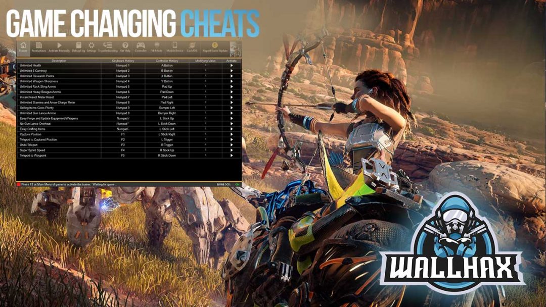 Horizon: Zero Dawn Cheat (2021) | Download The Best Trainer On PC!